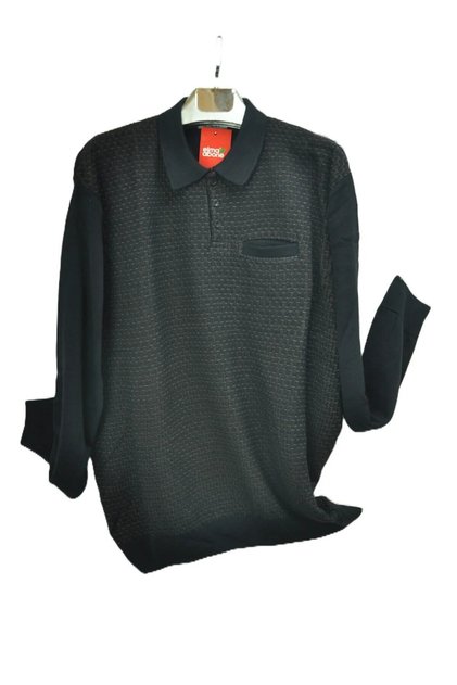 Super Battal Polo Neck Knitwear Sweater