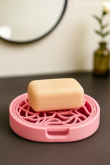 Modern Minimalist Design Soap Dish (Multi-Purpose Soap Dish)(Bathroom & Kitchen Use)