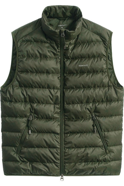 Regular Fit Men's Country Green Vest