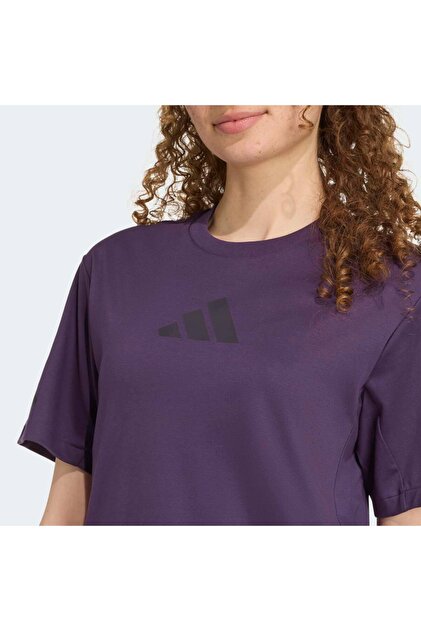 adidas Z.N.E. Kadın Mor Tişört (JW7754) - Fiyatı, Yorumları