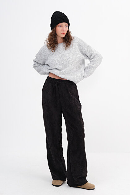 Addax Fitilli Kadife Wide Leg Pantolon PN17707 - Fiyatı, Yorumları