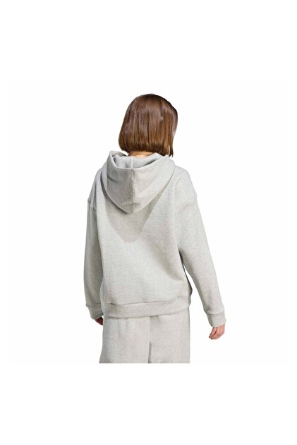 adidas JV5757-K W All Szn Hl Hd Kadın Sweatshirt Gri - Fiyatı