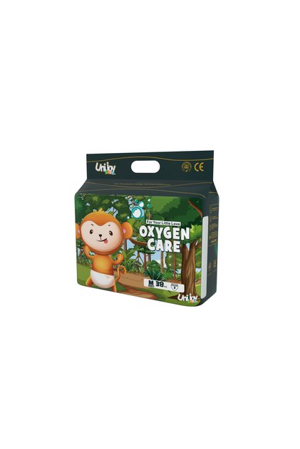 Unijoy Oxygen Care Diaper M Breathable diapers -Mini - 6_11KG - Size(3)