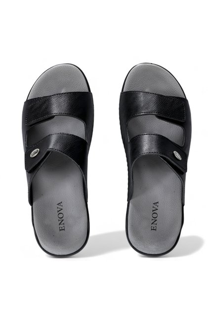 Orthopedic Men's Leather Slippers Suitable for Daily Use