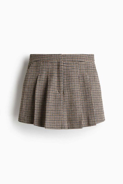 Pleated skort