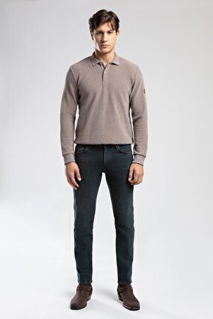 Lee Cooper Normal Bel Slim Straight Mavi Erkek Denim Pantolon 261