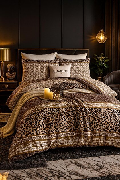 Premium Double Duvet Cover Set with Elastic Sheets | Dowry List | Duvet Cover | Sleeping Set