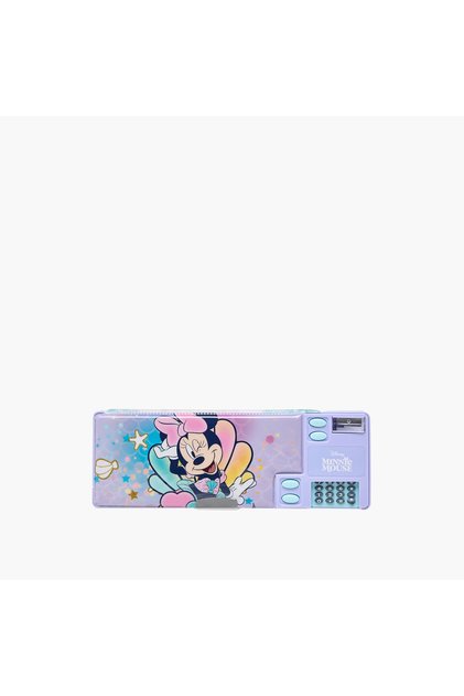 Minnie Mouse Print Multifunctional Pencil Case