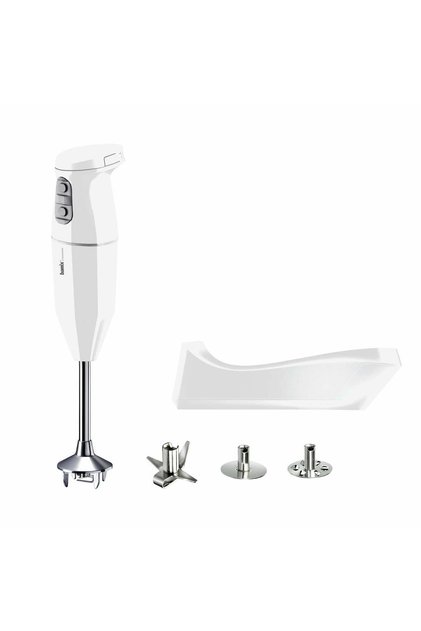CORDLESS KABLOSUZ ELBLENDERİ (20CM DALDIRMA DERİNLİGİ) 3 BIÇAKLI BEYAZ