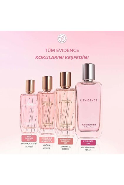 Yves Rocher L'Evidence - EDP - 50 ml - Fiyatı, Yorumları