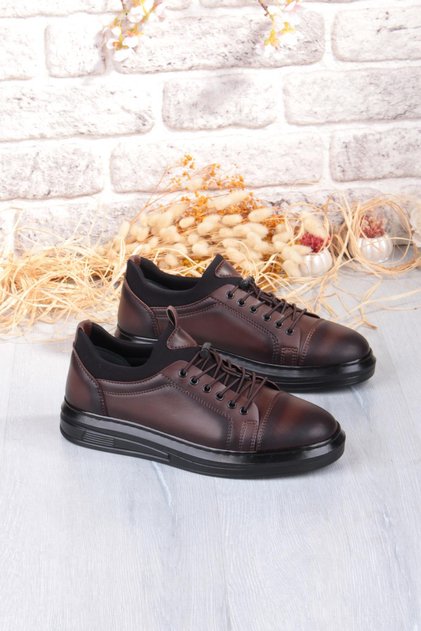 1196 Etap Rubber Laced Comfortable Lightweight Stitched Sole Men's Shoes