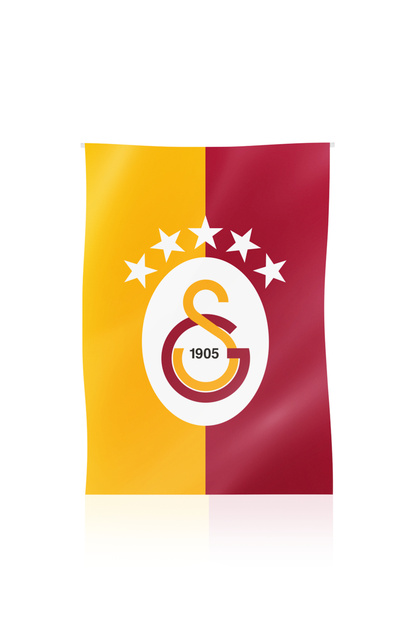 Galatasaray 5 Yıldız Dikey Balkon Bayrağı 100X150cm U251391