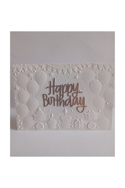 Felicitare 3D în relief - Ziua onomastică, La mulți ani
