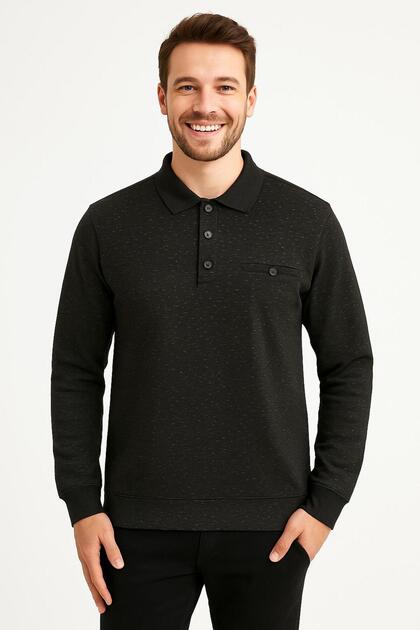 Regular Fit Polo Neck Thessaloniki Sweater - 7460
