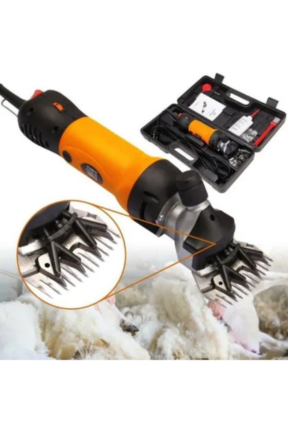 Mașină de tuns oi 850 W, 6 viteze profesionale + geantă de transport