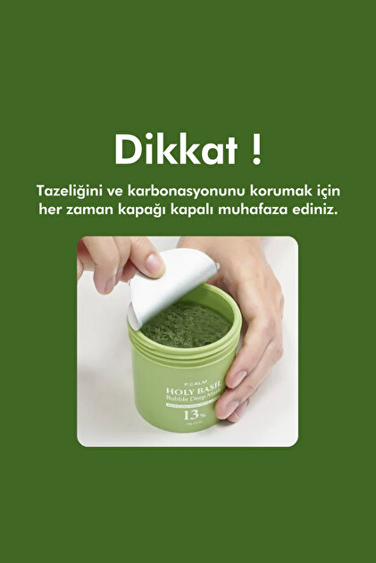 P Calm P.Calm Gözenek Karşıtı, Arındırıcı, Yatıştırıcı, Kabarcıkla