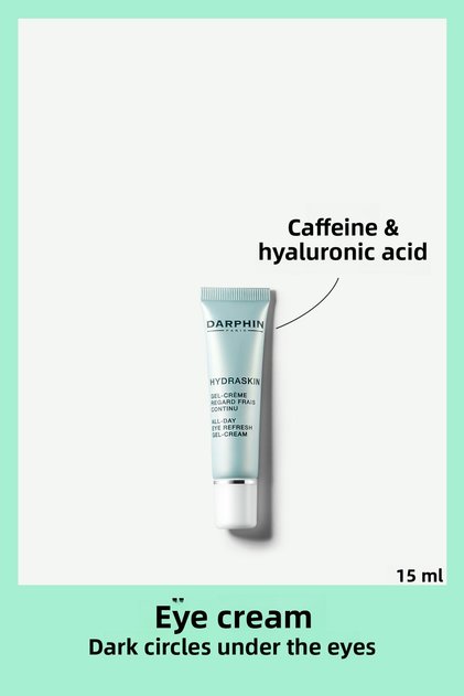 Moisturizing Eye Cream - Hydraskin All Day Eye Fresh Gel Cream 15 ml882381082208