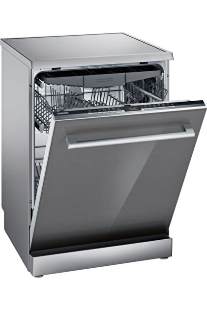 みんみんグレーXS Siemens SN23HY62MT 6+1 Programlı Gri Cam Solo Bulaşık Makinesi