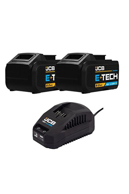 Jcb 18 V 8.0 Ah Lithium-Ion Batarya ve Şarj Cihazı Seti - Fiyatı