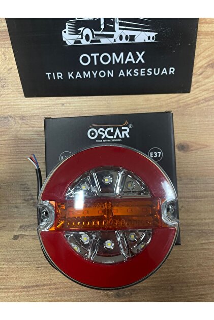 ar oto aksesuar Neon Ledli Hamburger Stop Lambası 12volt - Fiyatı