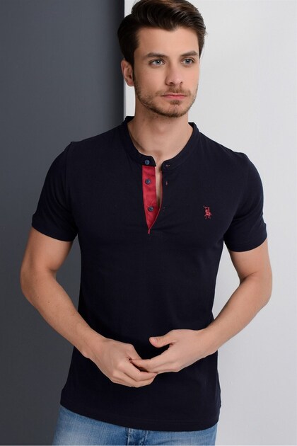 Men's T-Shirt Cotton Basic Comfortable Casual Regular Fit Modern Summer Trend Model