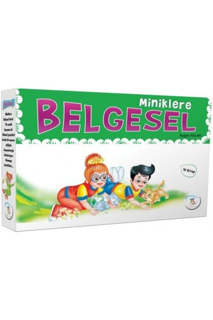 5 Renk Yayınevi MİNİKLERE BELGESEL Hikaye Serisi 10 Kitap Aygün Aslan 2.SINIF
