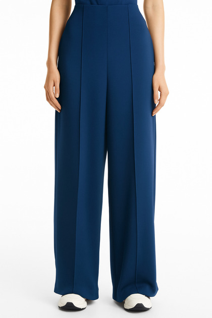 Women's Modal Fabric Striped Palazzo Pants 1113