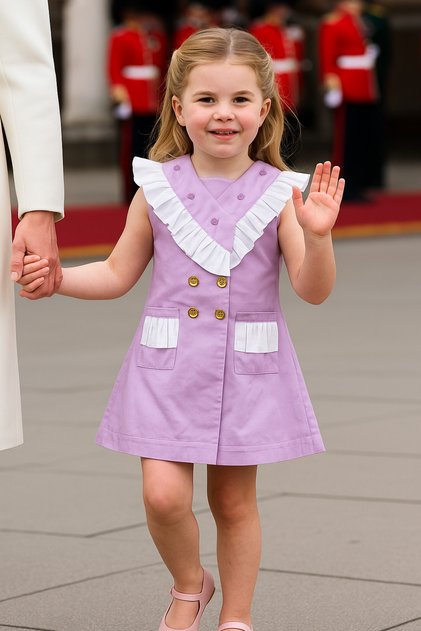 Lilac Rococo Dress