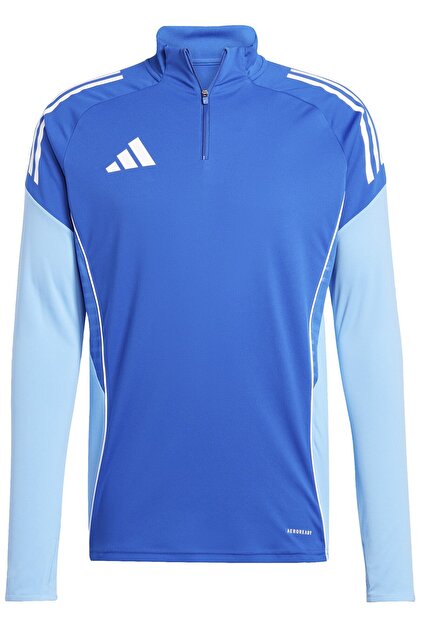 Men's Casual Long Sleeve Half-Zip Zipper Top