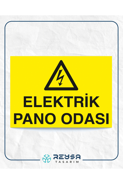 Electric Panel Room Sticker 20X28 cm