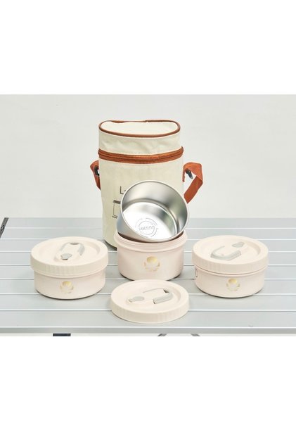Yemek Termosu Paslanmaz Çelik 3 Katmanlı Sefer Tası 1,70 Lt