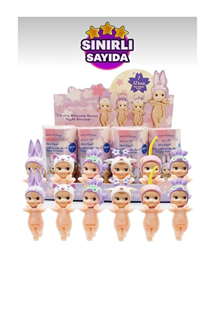 Sakura Konsept Sonny Angel Cherry Blossom Night Mini Figür Serisi
