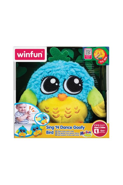 Плюшена играчка птица