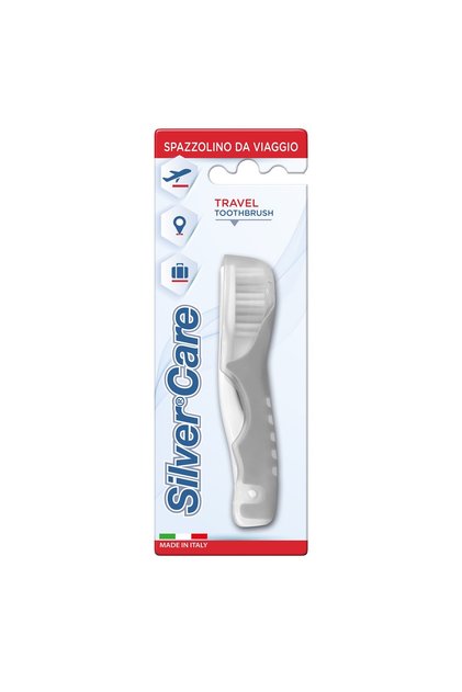 Antibacterial Travel Toothbrush - Medium Assorted 1PC
