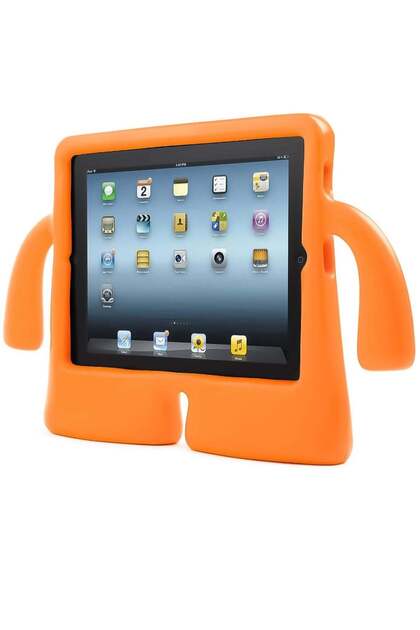 Kids Case for Apple iPad Air 11-inch M2 (2024) - Lightweight EVA Shockproof with Handle, Orange