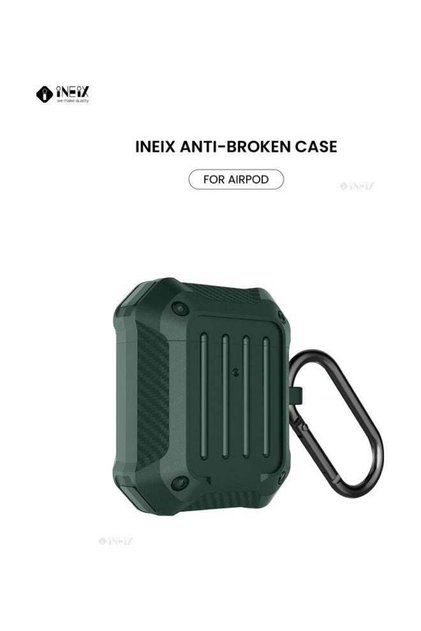 Protective Case Cover With Carabiner For Apple AirPods