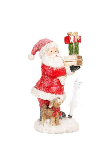 Işıklı Noel Baba Dekoratif Biblo