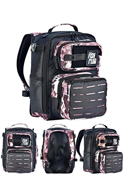 Fujin ProAji Back Pack Brown Camo Balıkçı Sırt Çantası - Fiyatı