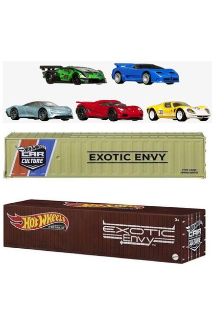 Exotix Container Exotix Envy Car Culture 1:64 Σετ μοντέλων αυτοκινήτων Hotwheels