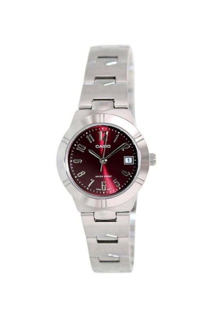 Women's Stainless Steel Analog Wrist Watch LTP-1241D-4A2DF - 25 mm - Silver