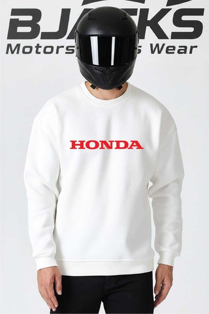 Honda Sweatshirt – Premium Motorsports Stil, Şehir ve Pist Ruhunu Yansıtan Tasarım