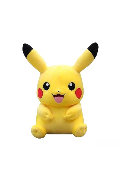 Jucarie de plus Virtual Trend®, Pikachu, Galben, 40cm