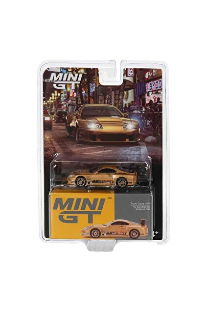 mini gt 1:64 Toyota Supra A80 Top Secret GT-300 Top Secret Gold