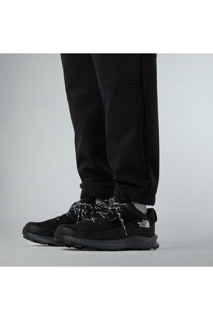 The North Face Siyah Erkek Çocuk Deri Outdoor Ayakkabısı