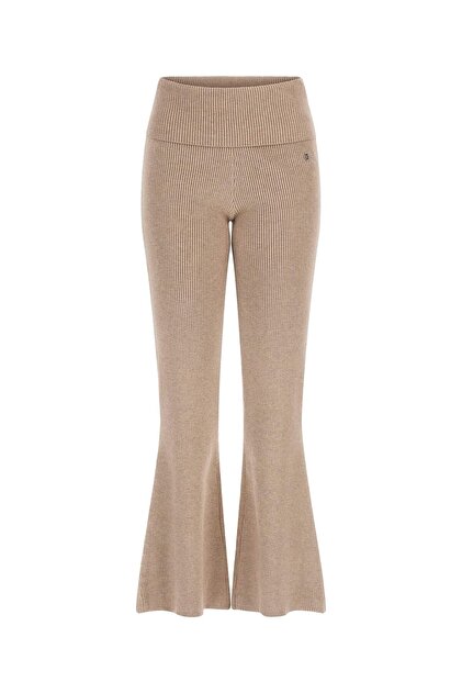 Foldover Women's Slim Fit Pants