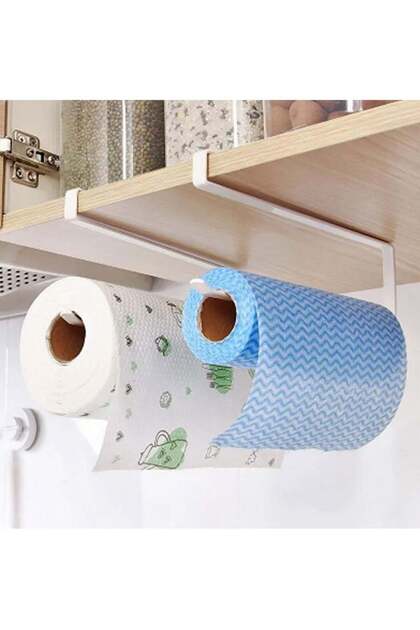 2-Pack Over-Cabinet Paper Towel Holder Towel Rack