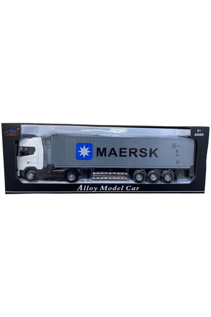 Model de camion și remorcă Maersk, 34 cm - 3+ ani
