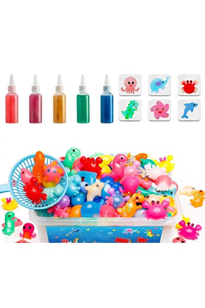 Genel Markalar Elf Aqua Gel Sihirli su oyuncak seti 5 renk jel