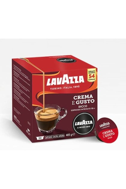 Capsule de cafea, a Modo Mio, Gusto Ricco, 54 capsule, 405 g