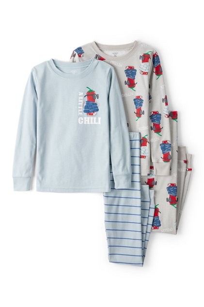 Erkek Çocuk Yeşil Pijama Set